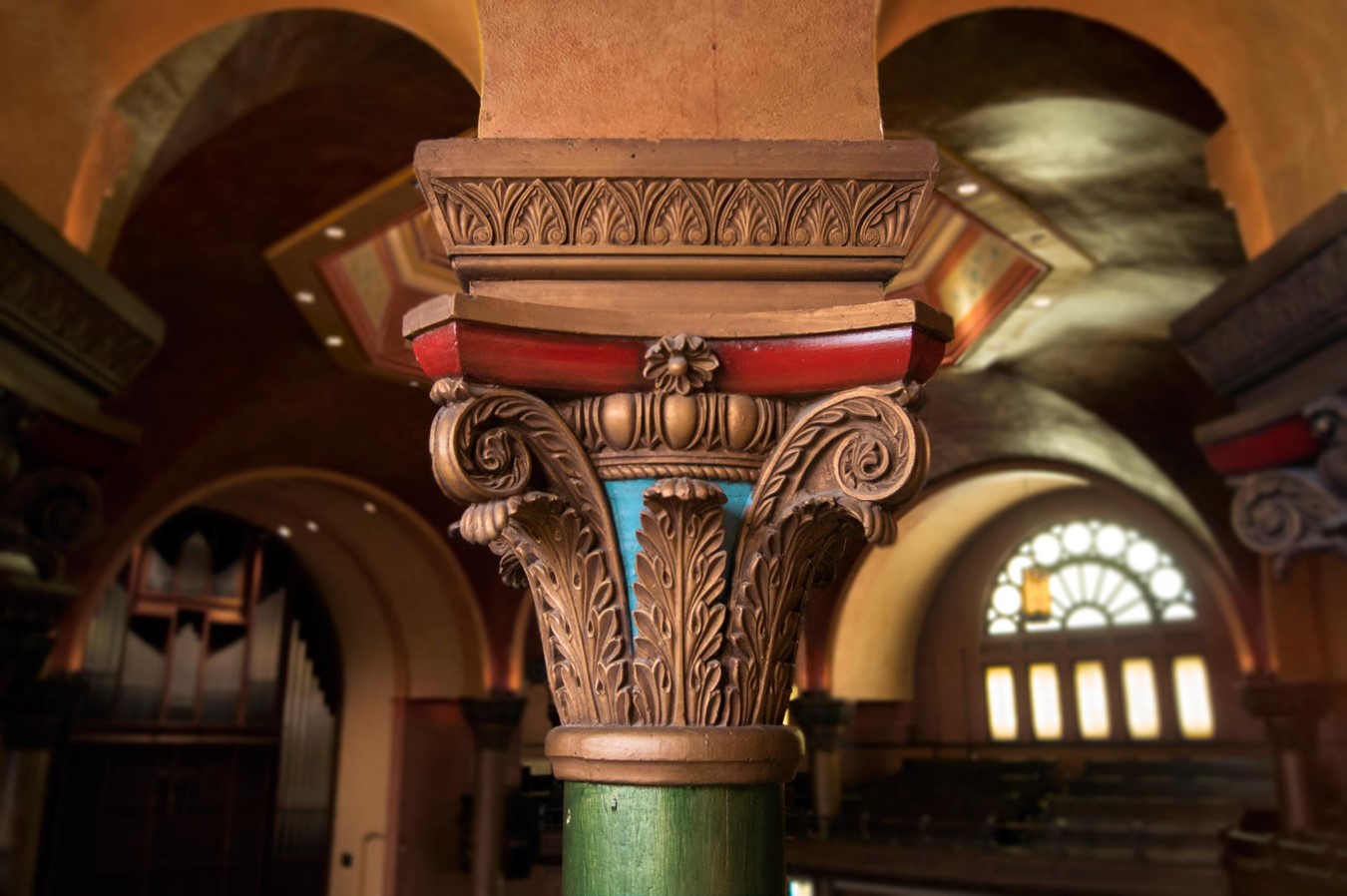 Sanctuary Column Capital Detail 