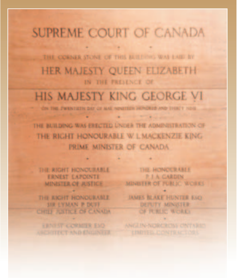 Official Royal Declaration of the new Supreme Court