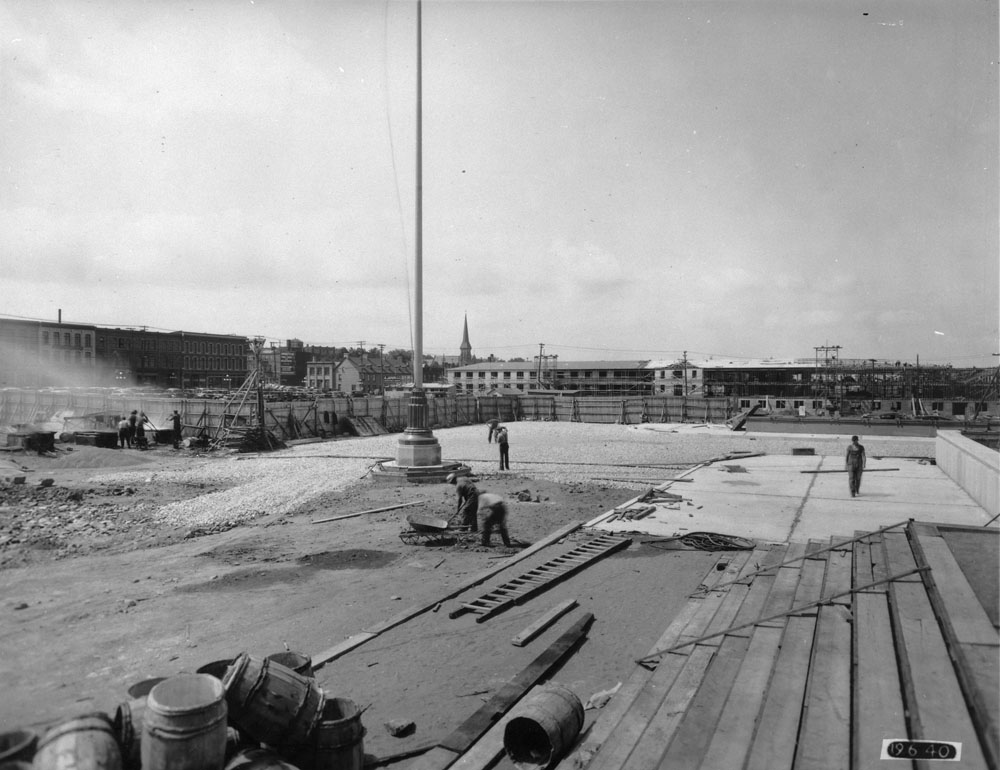 Supreme Court of Canada : View of Downtown from Construction Site
