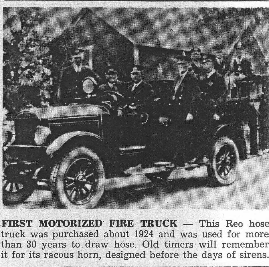 First fire truck 