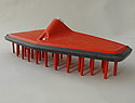 Shag Rug Rake Head Side